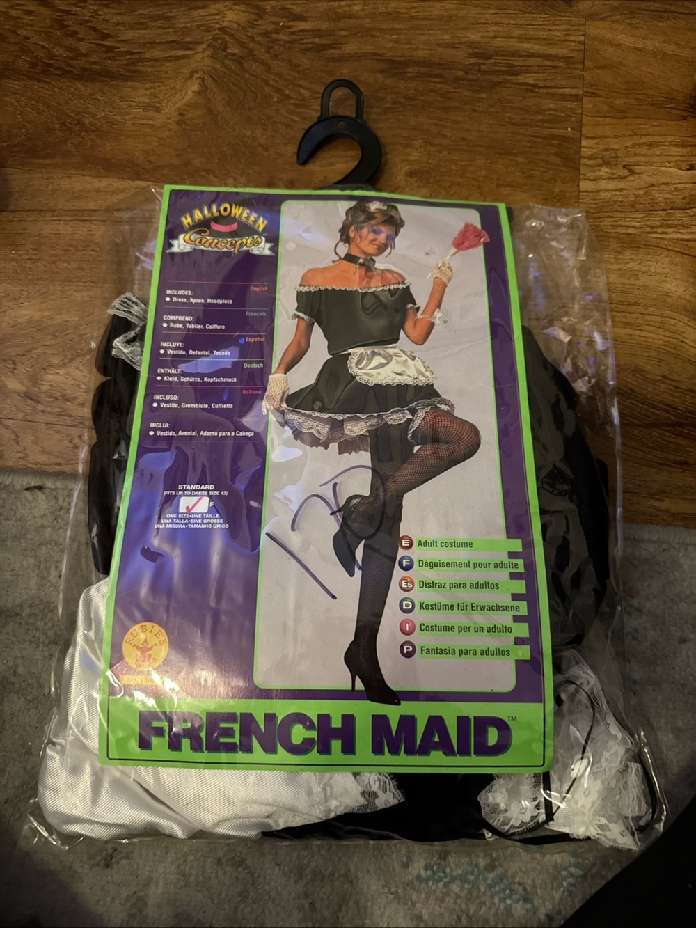 Rubie’s French Maid Halloween Costume Adult One Size